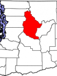 Chelan county map