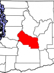 Kittitas county map