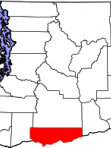 Klickitat county map