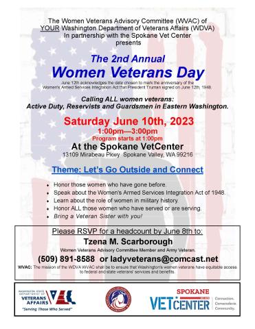 June 10 Women Veterans Day