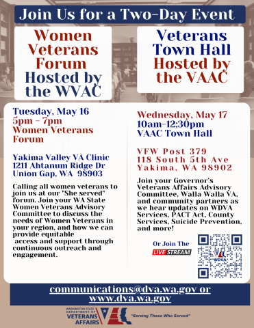 WVAC VAAC Flyer
