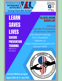 LEARN Suicide Prevention Training Virtual Event